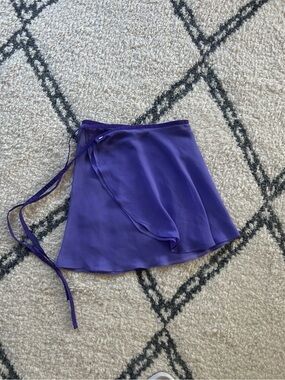 Purple Wrap ballet Skirt - Women's Stylish Skirt